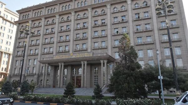 Здание МИД Таджикистана