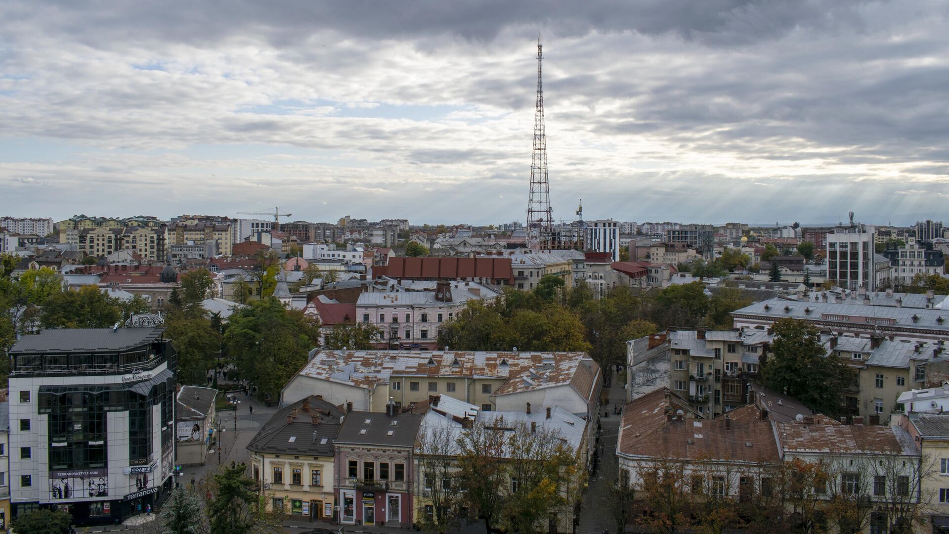 Вид на Ивано-Франковск - РИА Новости, 1920, 20.10.2024