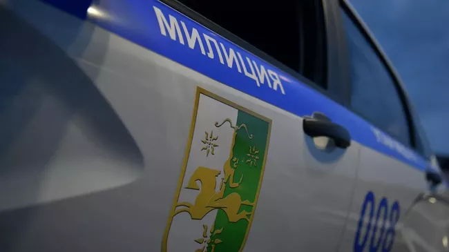 Автомобиль милиции Абхазии