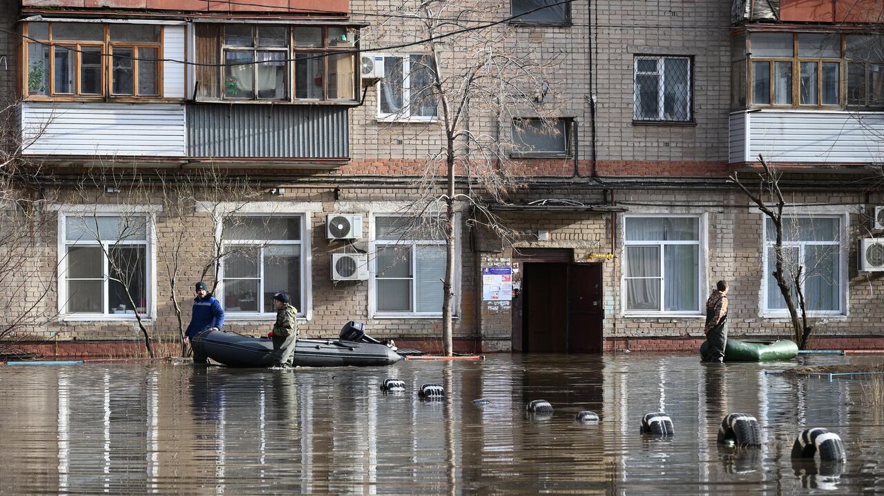 Уровень реки Урал в Орске упал до 963 сантиметров - РИА Новости, 08.04.2024