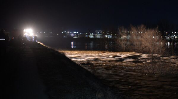 Уровень реки Урал в Оренбурге увеличился почти на десять сантиметров