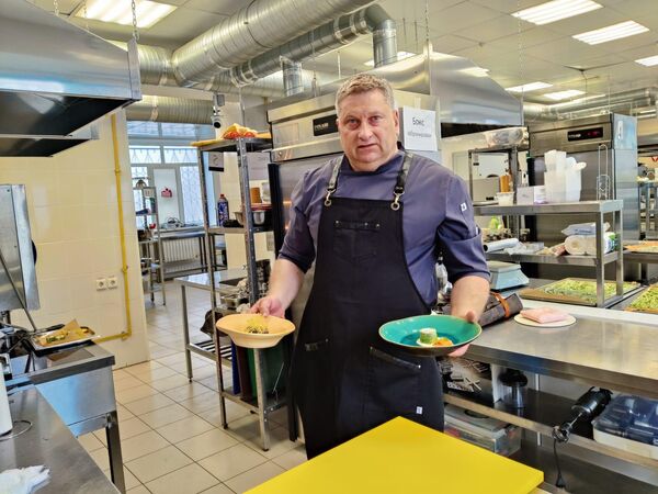 Шеф повар ресторана Волгоград Александр Хохлов на гастрокэмпе