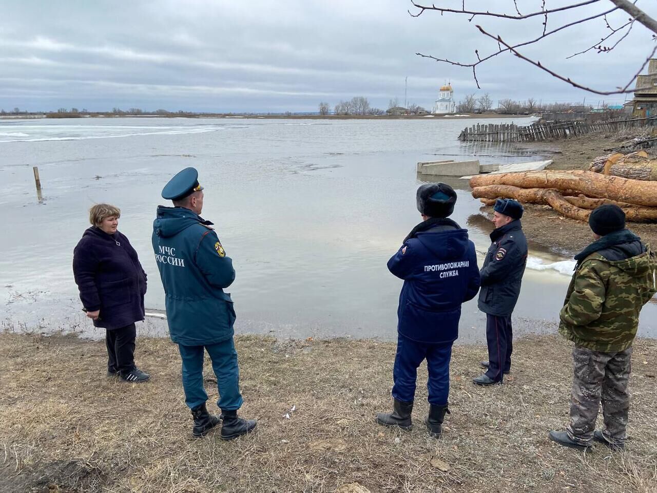 Еще в одном округе Курганской области ввели режим ЧС - РИА Новости,  08.04.2024