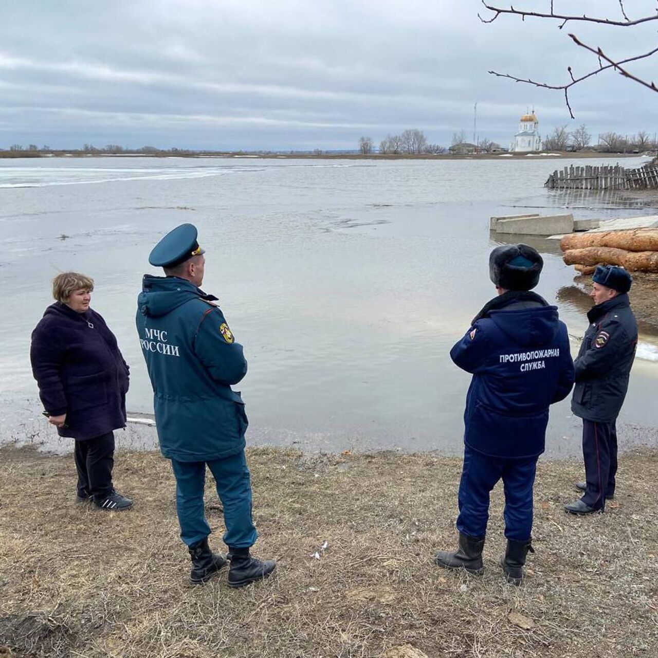 В Оренбурге за сутки поднялся уровень реки Урал - РИА Новости, 09.04.2024