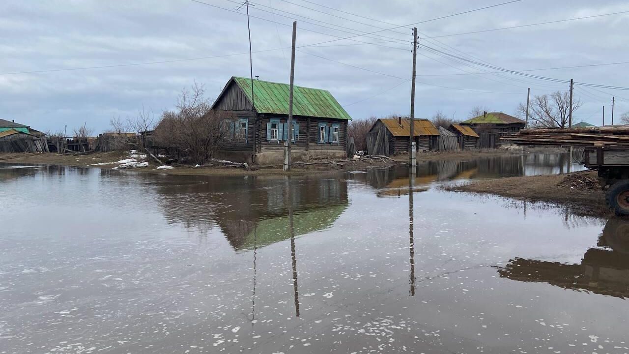 В Курганской области почти 180 домов остаются затопленными из-за паводка -  РИА Новости, 11.04.2024