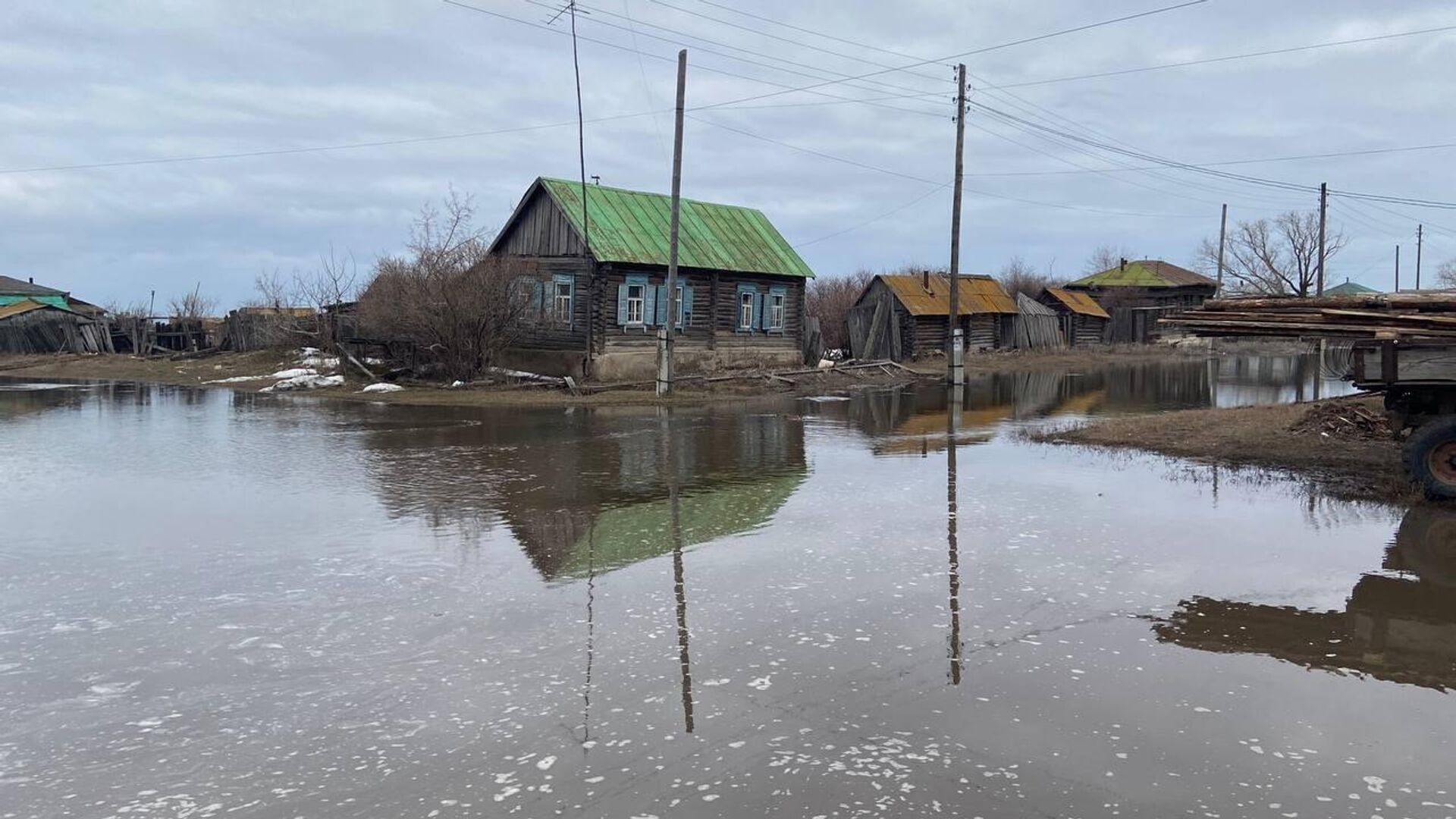 Разлив реки Тобол в Звериноголовском округе Курганской области - РИА Новости, 1920, 09.04.2024