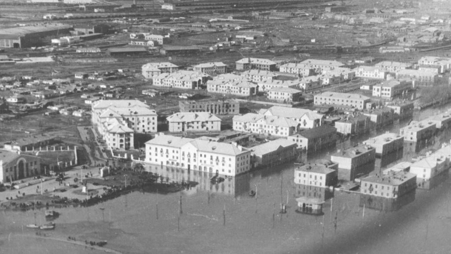 Наводнение в Орске в 1957 году  - РИА Новости, 1920, 09.04.2024