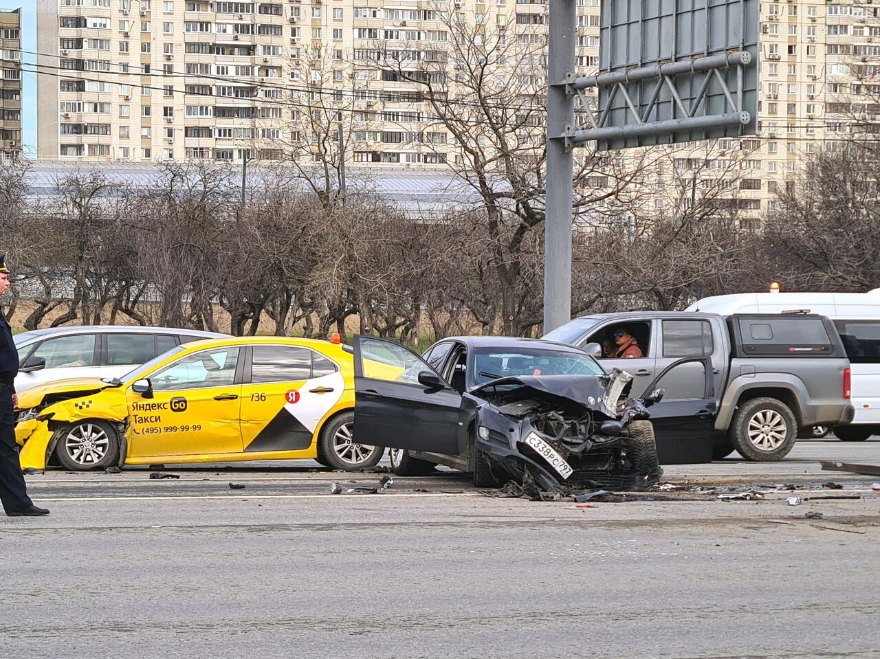 В Москве восстановили движение на Кутузовском проспекте - РИА Новости,  09.04.2024