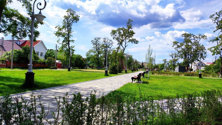 Благоустройство Приморского парка Ростовской области