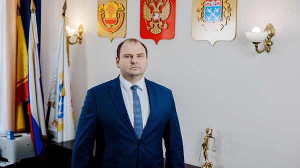Глава администрации города Чебоксары Денис Спирин