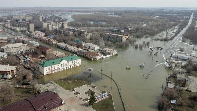 Последствия прорыва дамбы в Орске