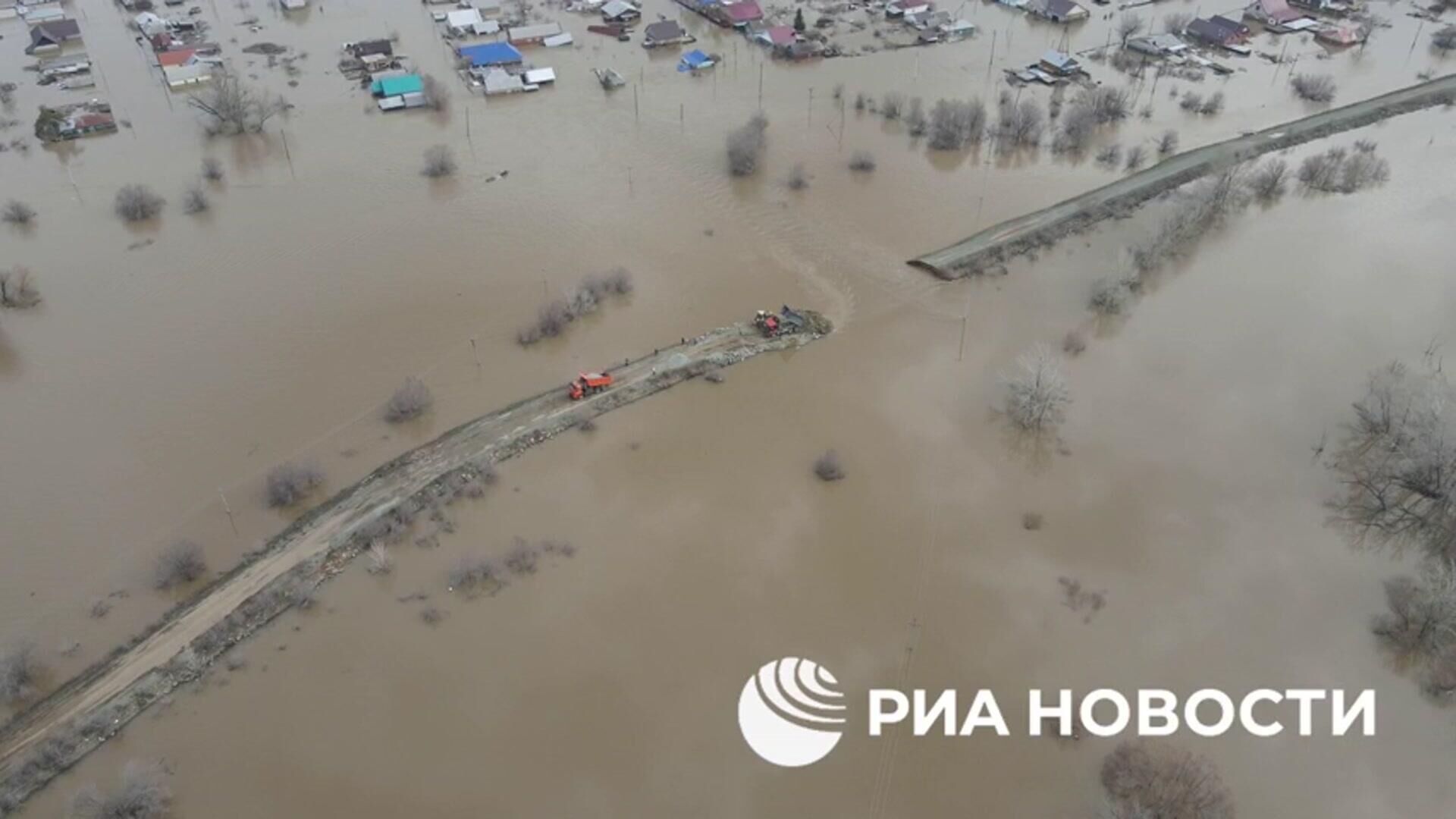 Город орск прорыв дамбы видео