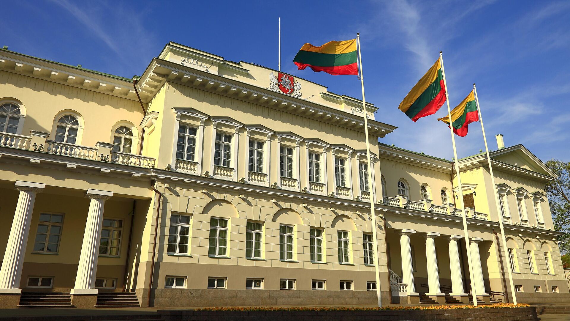 Президентский дворец в Вильнюсе, Литва - РИА Новости, 1920, 17.04.2024