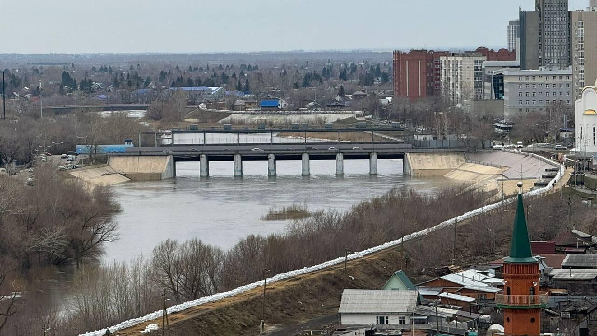 Река Тобол в Кургане - РИА Новости, 1920, 13.04.2024
