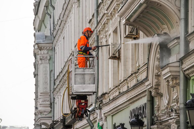 Месячник по благоустройству в Москве