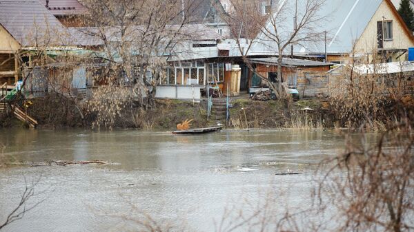 Уровень воды в реке Тобол у Кургана поднялся до 685 см