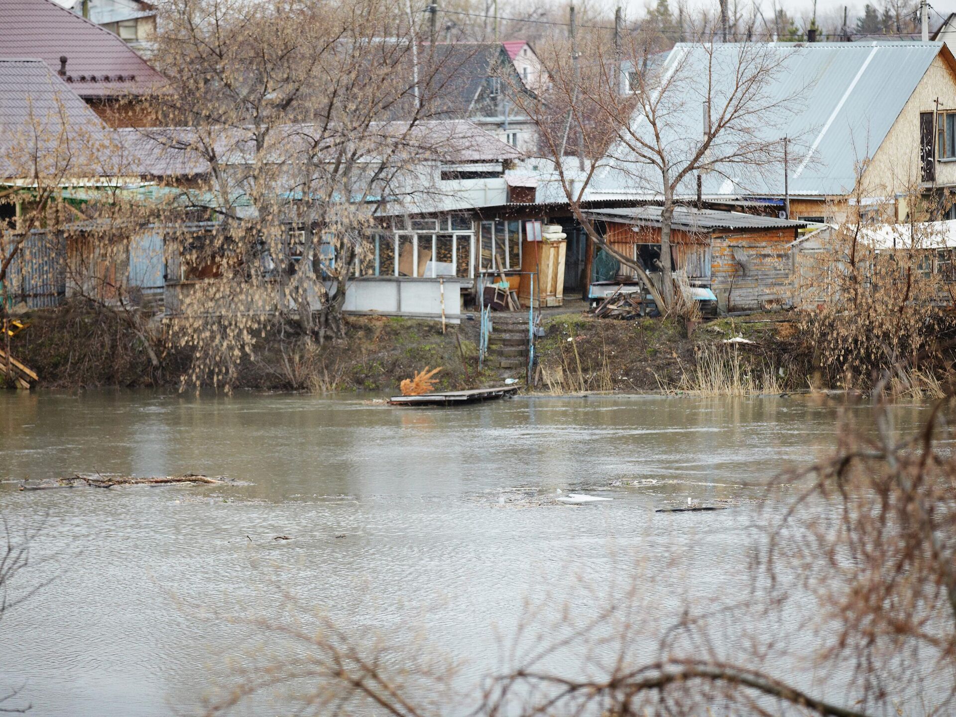 Уровень воды в реке Тобол у Кургана поднялся с утра на 65 сантиметров - РИА  Новости, 14.04.2024