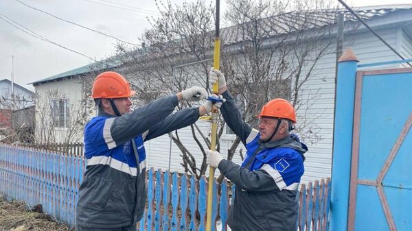 Ввод в эксплуатацию внутрипоселкового газопровода в селе Юрьево Омской области