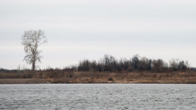 Вид на реку Томь с Синего утеса в Томской области