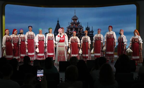 Выставка Россия. Свадебная церемония в традициях Республики Карелия