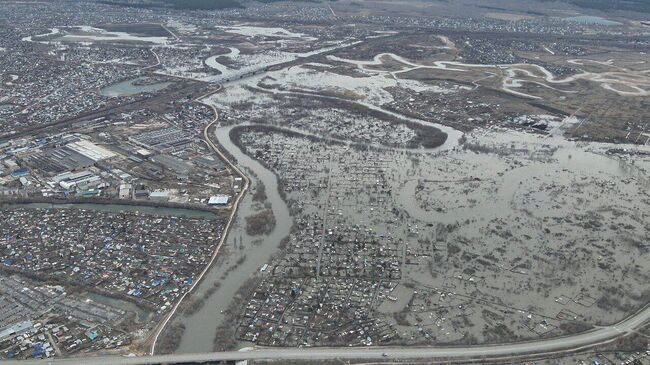 Район железнодорожного моста в Кургане