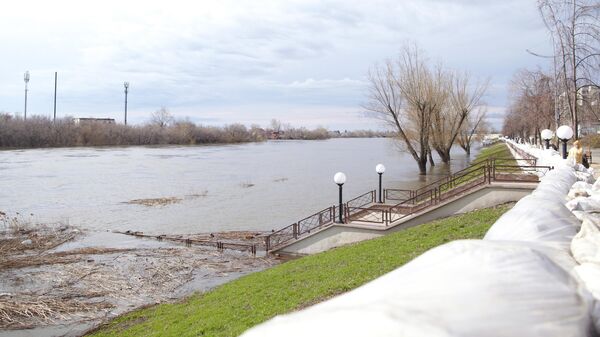 Уровень реки Тобол у Кургана достиг 894 сантиметров