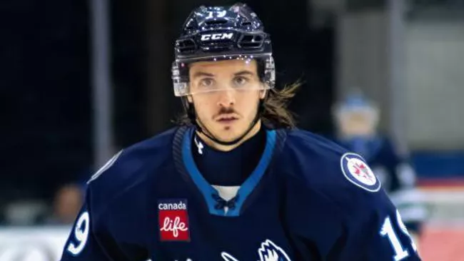 Никита Чибриков в форме Манитоба Мус