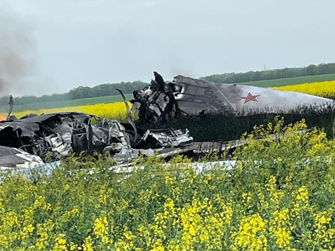 На Ставрополье разбился бомбардировщик Ту-22М3 - РИА Новости, 19.04.2024