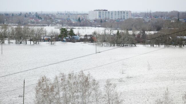 Паводок в Курганской области. 19 апреля 2024