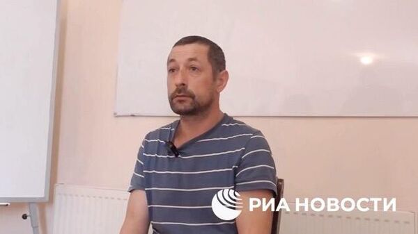 Попавший в плен украинский солдат Виктор Федорчук