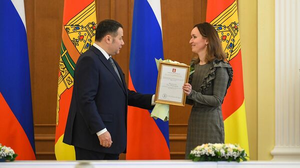 Руденя вручил государственные и региональные награды жителям Верхневолжья