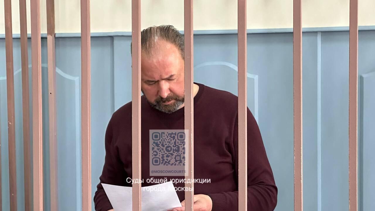 Бывший министр энергетики Московской области Александр Самарин в Басманном районном суде города Москвы - РИА Новости, 1920, 03.08.2024