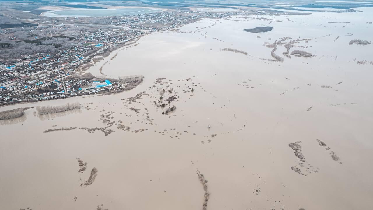 Уровень воды в реке Ишим в селе Абатское поднялся на семь сантиметров - РИА  Новости, 30.04.2024