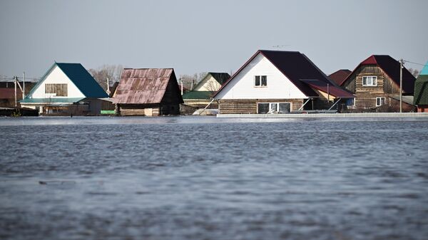 В Курганской области остаются затопленными 354 жилых дома