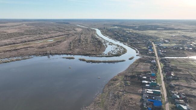 Русло реки Тобол в Тюменской области