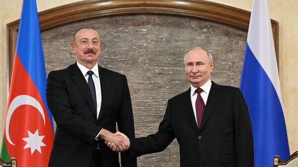 Переговоры Владимира Путина с президентом Азербайджана
