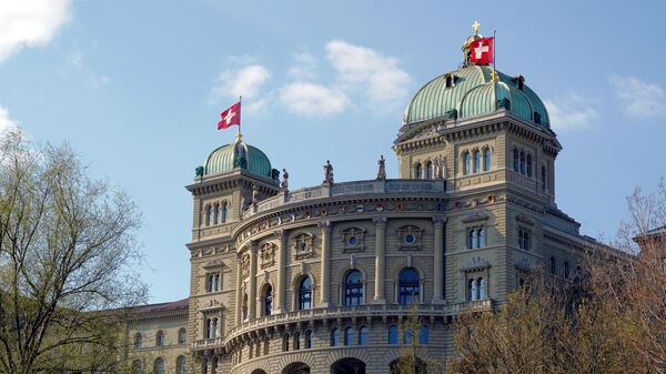 Швейцарский парламент в городе Берн. Архивное фото