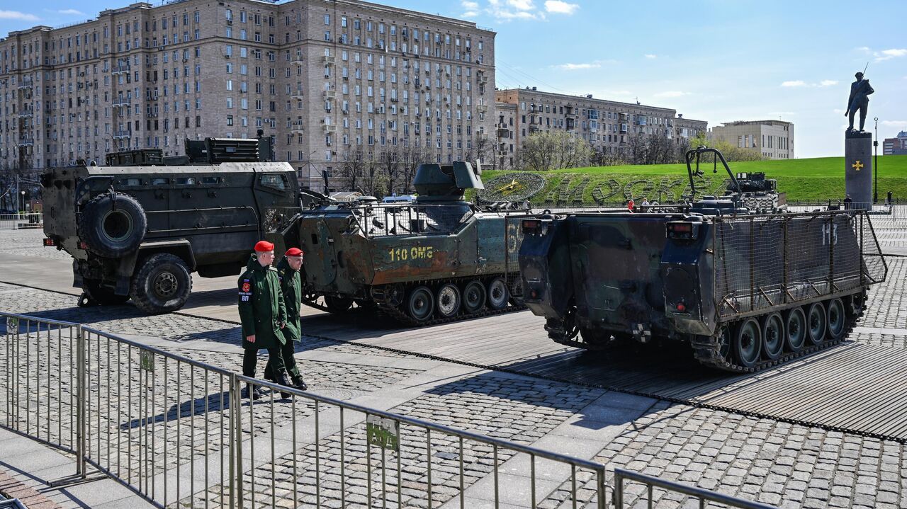 В Москве в среду откроется выставка трофейной военной техники - РИА  Новости, 01.05.2024