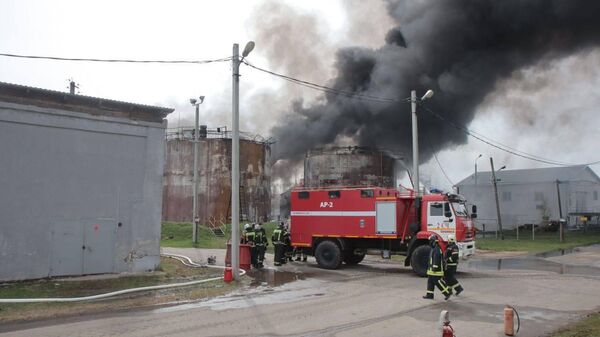 Ликвидация пожаров в Смоленском и Ярцевском районах