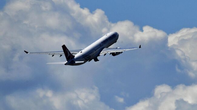 Cамолет Airbus A330 турецкой авиакомпании Turkish Airlines