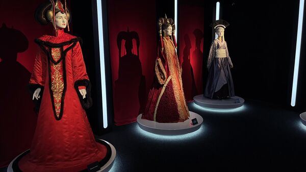Галерея костюмов Королевы Падме Амидала на выставке-косплее В далекой-далекой Галактике