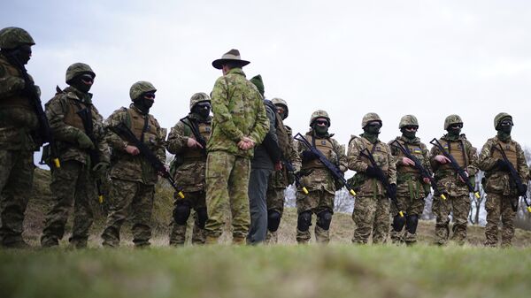 Обучение украинских военных