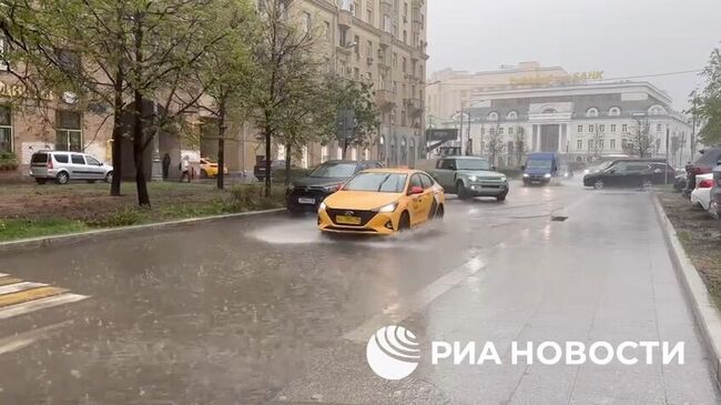 Ливень в Москве