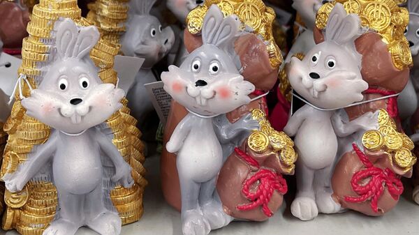 Продажа игрушечных кроликов