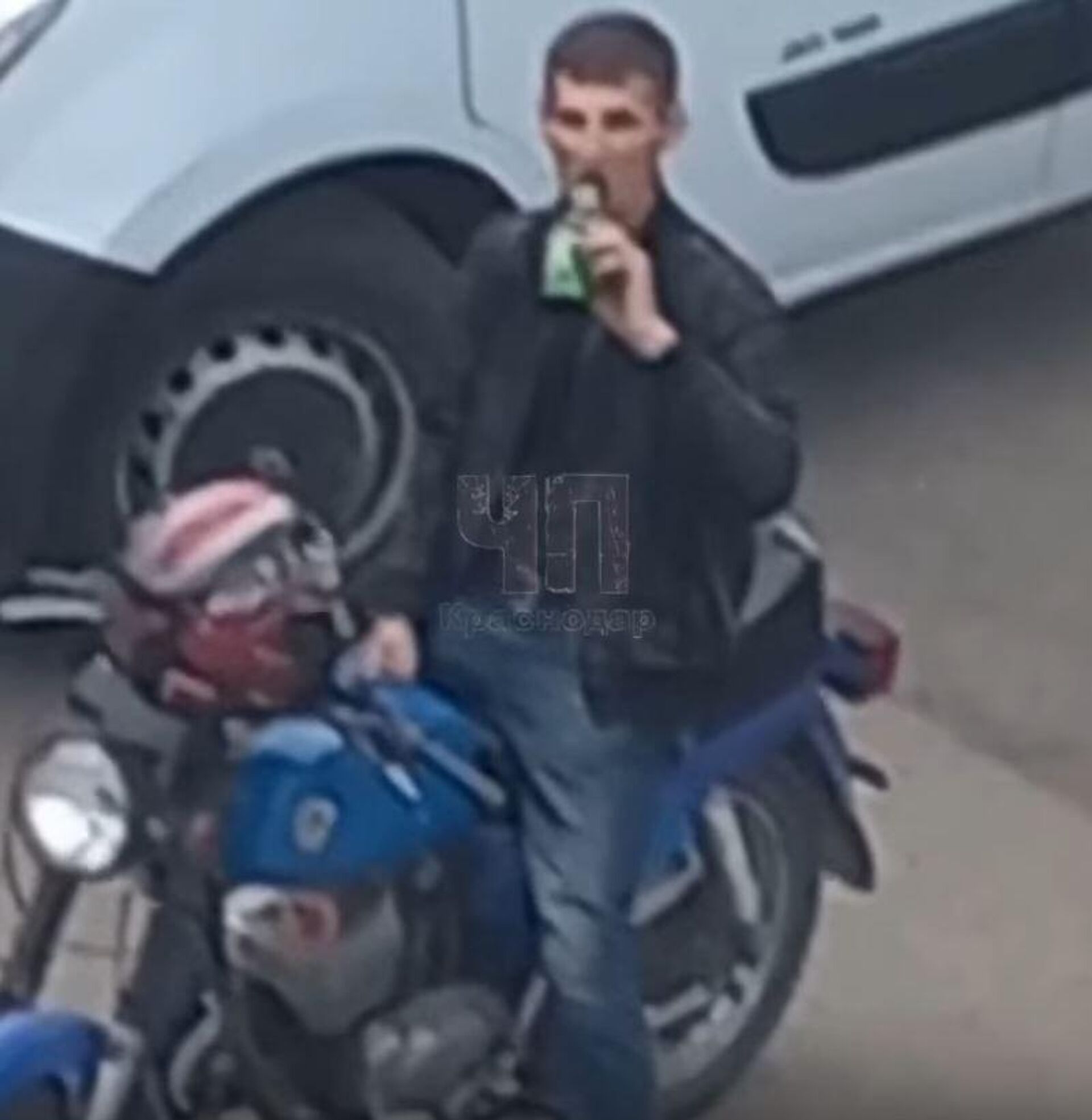 Мотоциклист в Краснодаре1