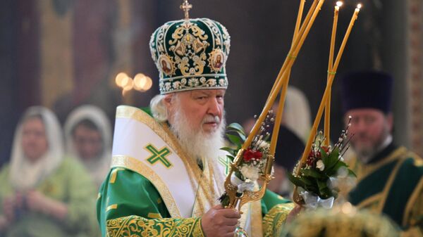 Патриарх Кирилл поздравил глав поместных православных Церквей с Пасхой