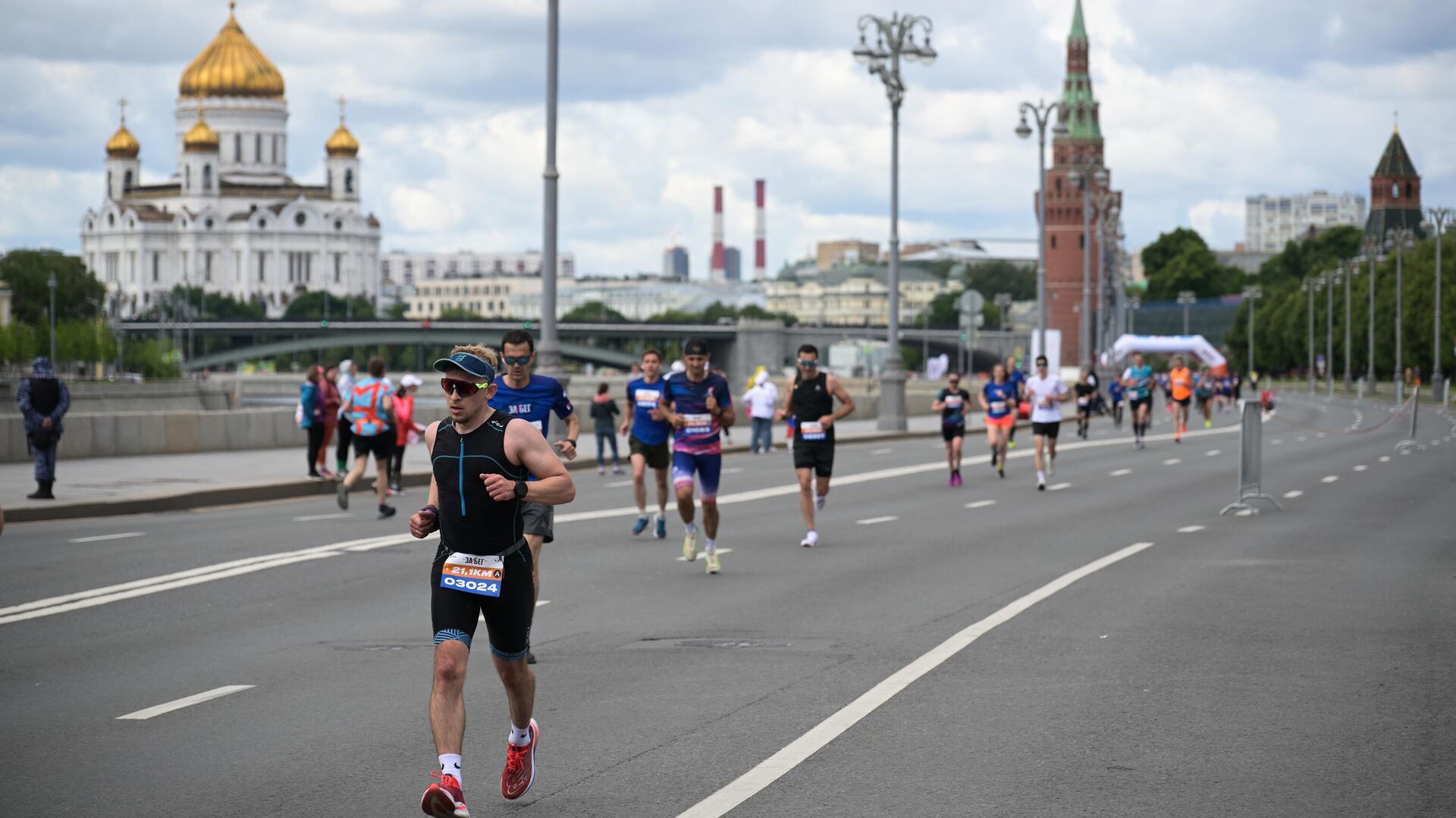 Московский полумарафон проходит в столице - РИА Новости Спорт, 29.04.2024