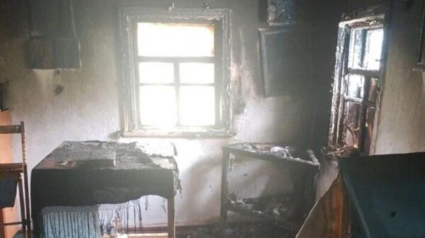 Последствия поджога молитвенного дома УПЦ в Кировоградской области