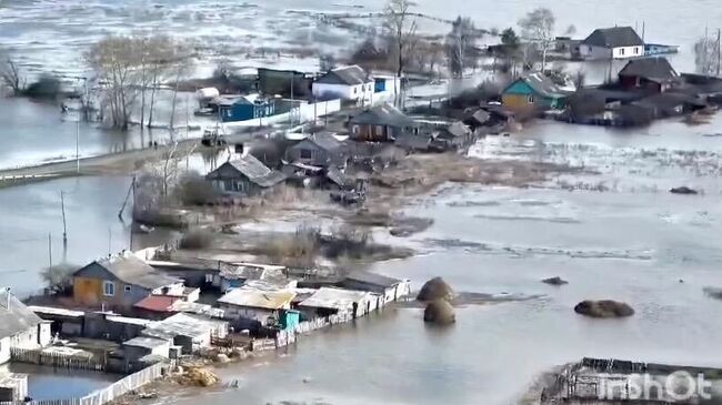 Последствия паводка в Тюменской области