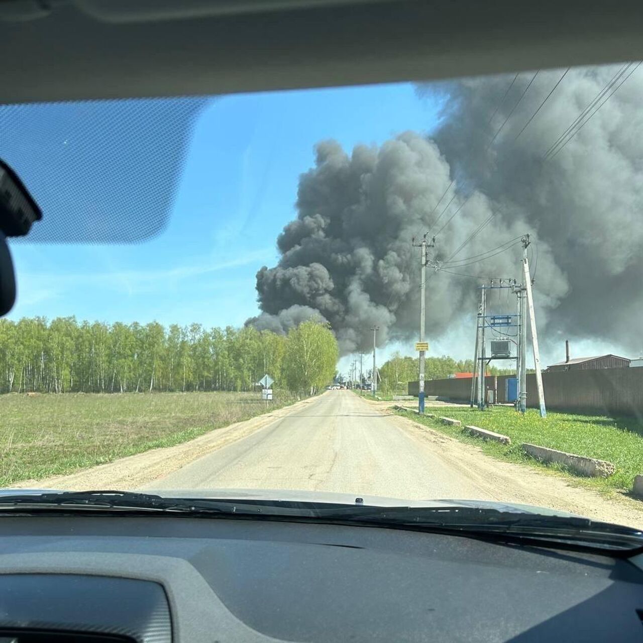 В подмосковном Раменском загорелся склад с полиэтиленом - РИА Новости,  30.04.2024